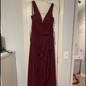 Kennedy blue bridesmaid dress NWT